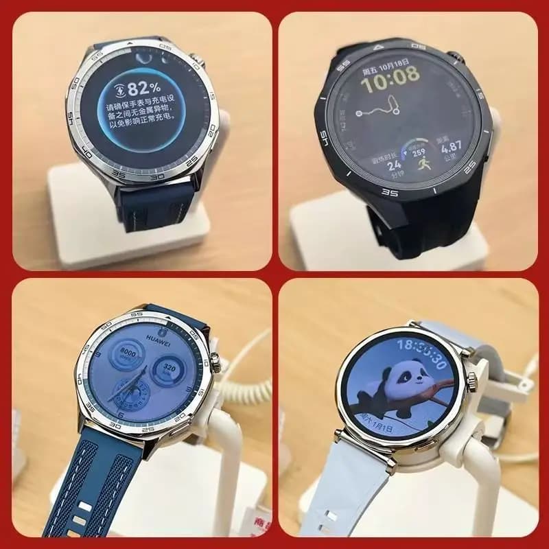 HUAWEI WATCH GT 5 Smartwatch with 46mm AMOLED Screen, Integrated Map, Replay Mode Messages, Compatible with iOS and Android, NFC