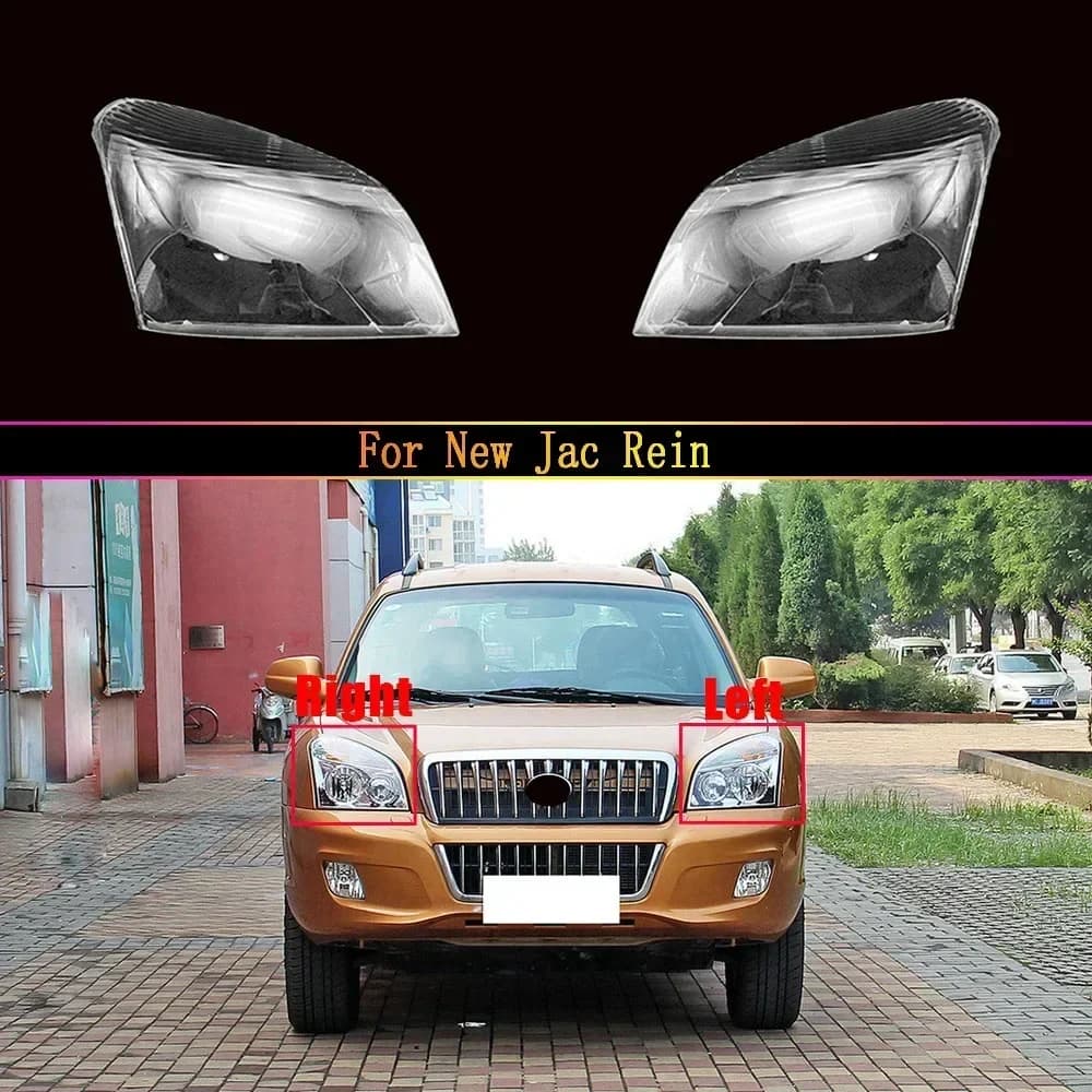 For New Jac Rein 2012-2016 Front Headlight Transparent Shell Lampshade Headlamp Cover Lens Plexiglass