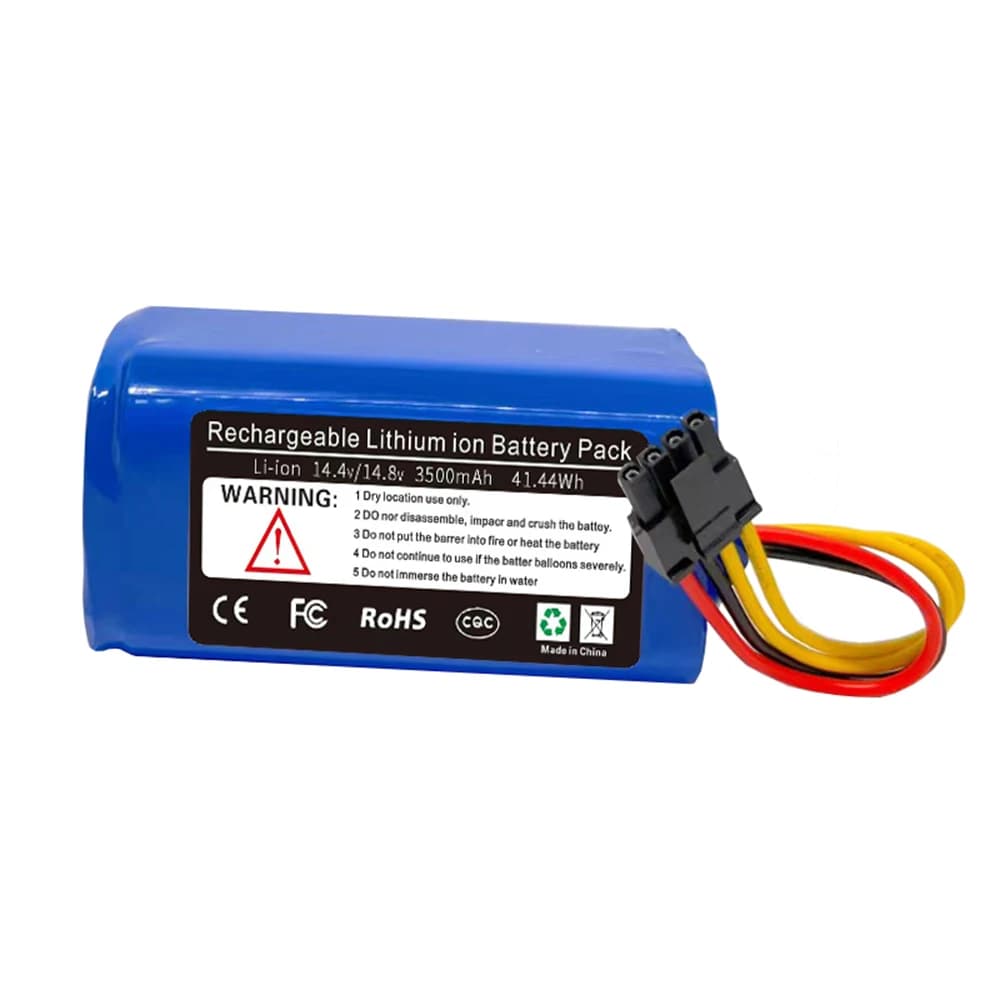 Batteria agli ioni di litio originale al 100% nuova da 14,4 V 3500 mAh per aspirapolvere robot Airrobo P10