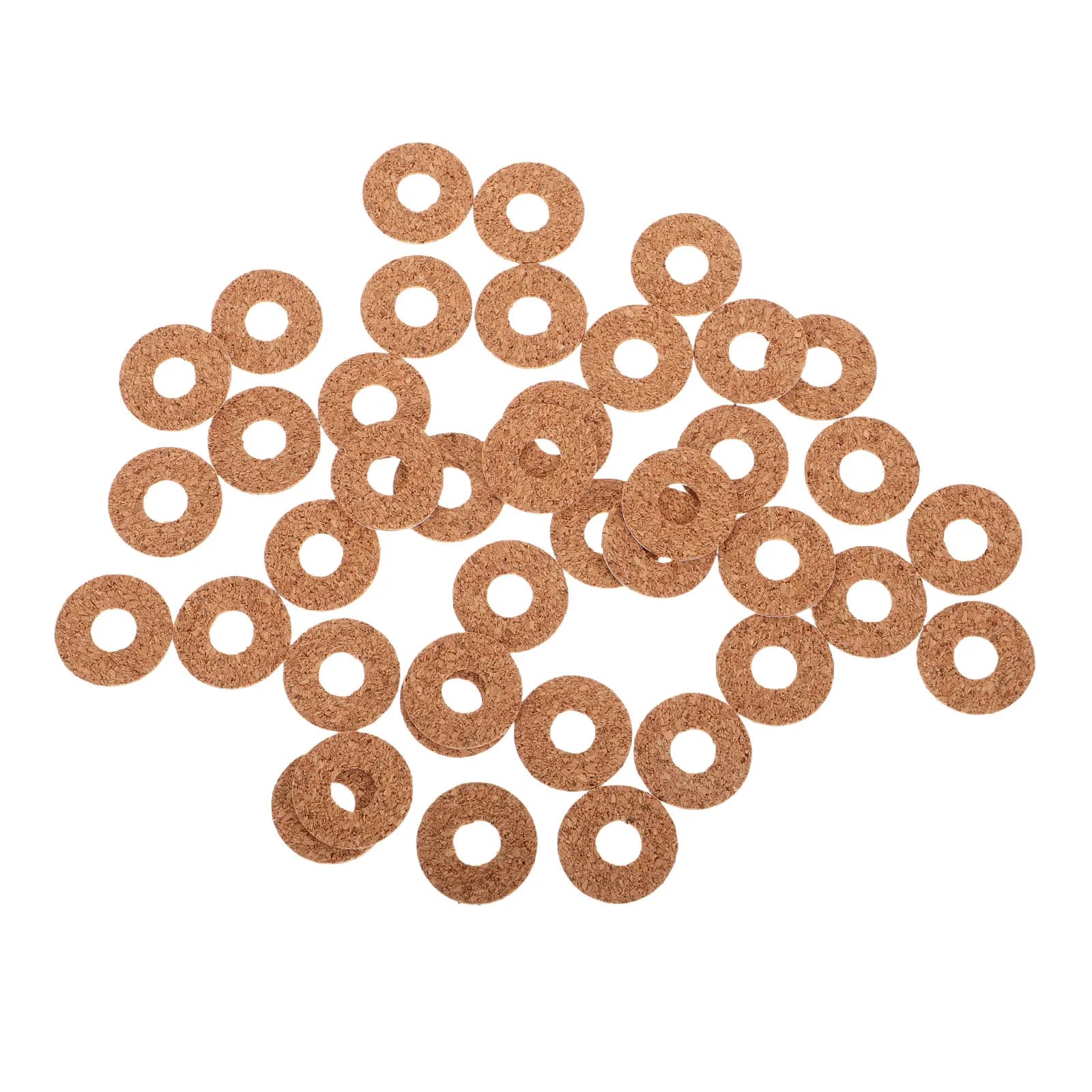 60Pcs Self Adhesive Cork Guitar Pick Grips 19Mm 1Mm Thick Anti-Skid Pick Pads for Acoustic Electric Guitars Better Control