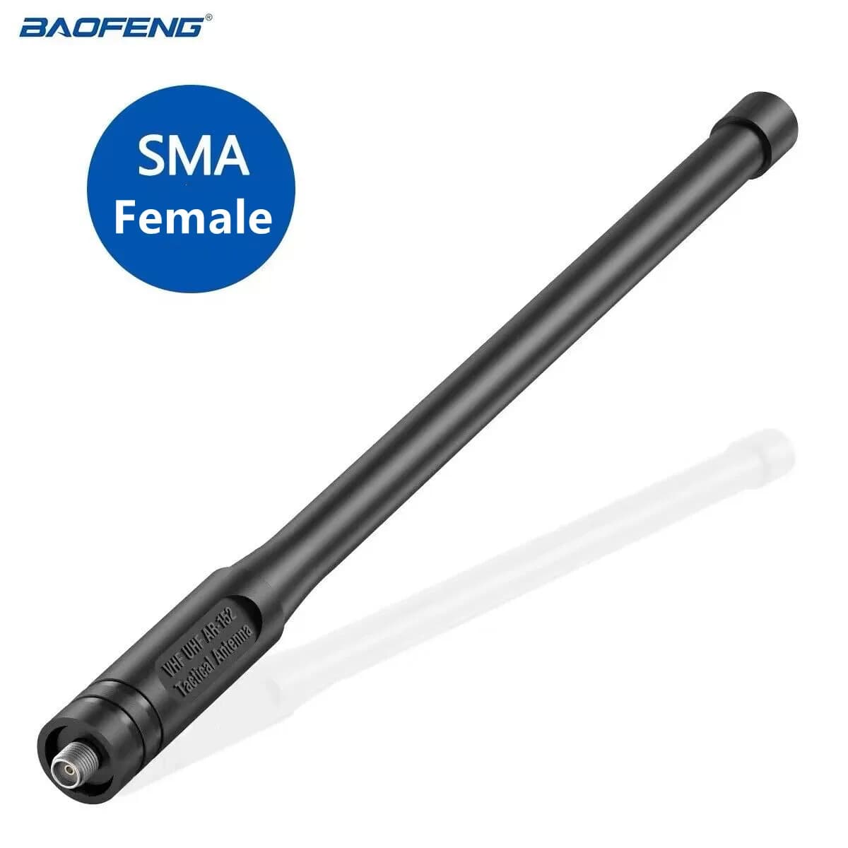 Antenna tattica SMA femmina UHF VHF 136-174 mhz per walkie talkie Baofeng AR152