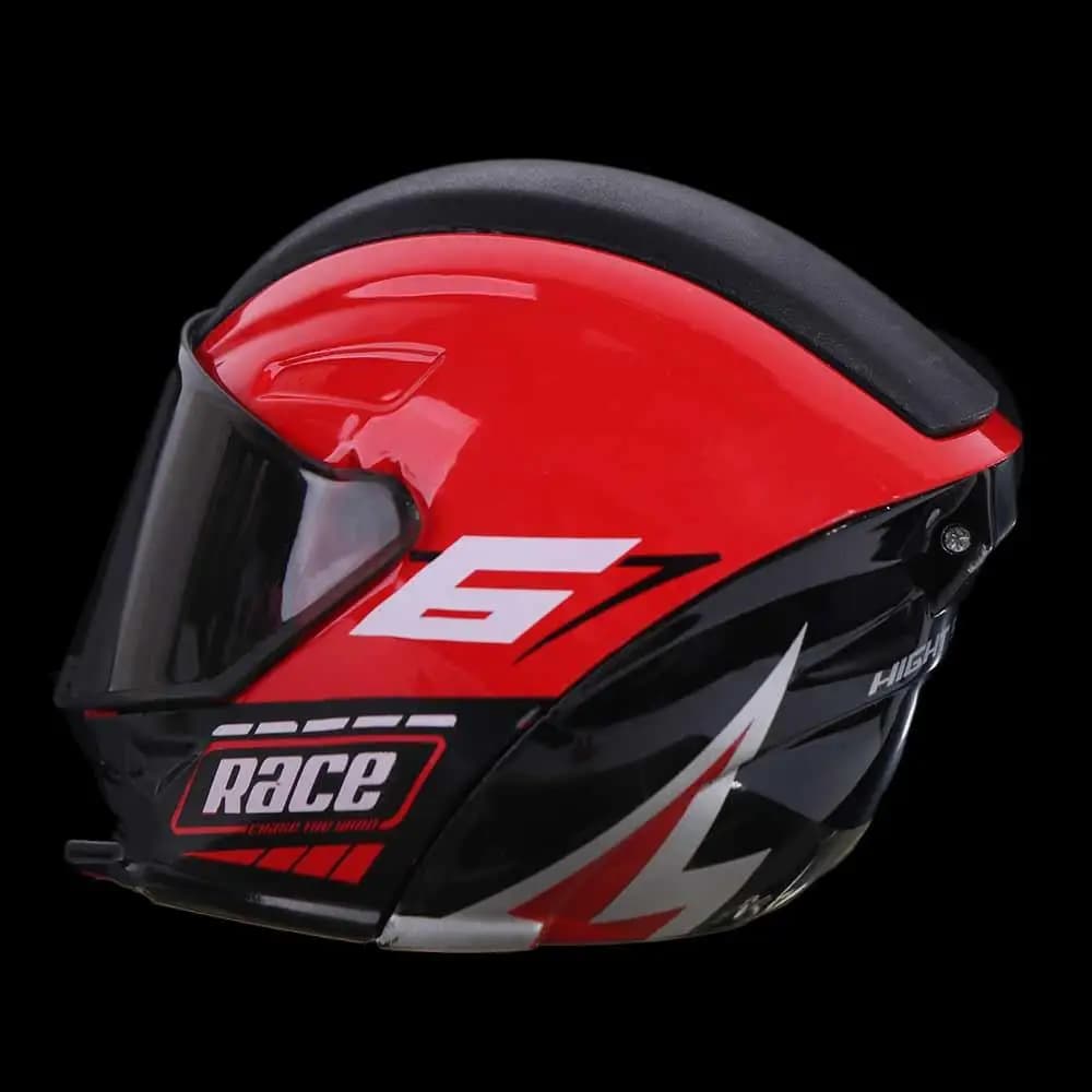 Casco Deformabile con Action Figure di Motociclista, Arti Mobili, Trasformabile in Moto, Flessibile e Accattivante