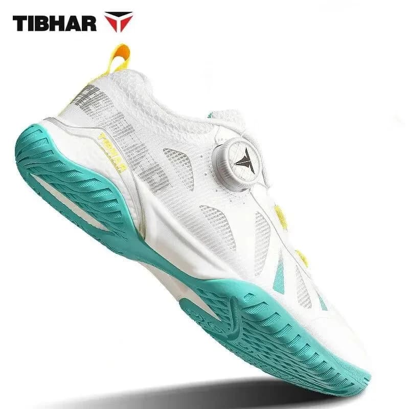 TIBHAR Scarpe da ping pong Uomo Donna Scarpe da ginnastica sportive leggere per giocatori di ping pong avanzati