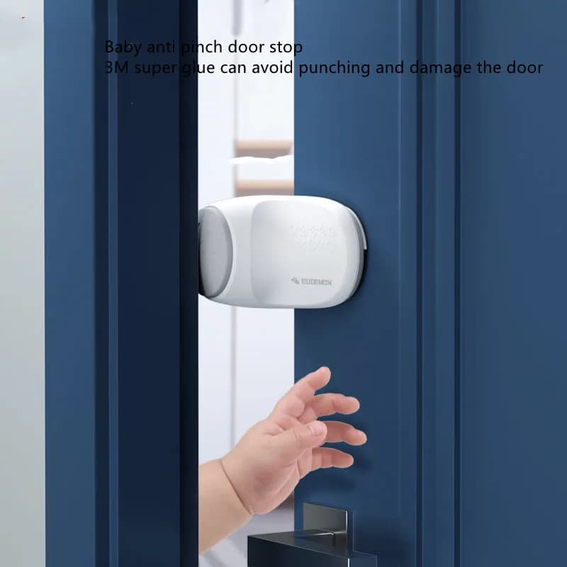 La spina della porta a prova di impatto della mano a prova di morsetto di arresto della porta di sicurezza per bambini protegge l'arresto della porta girevole della carta della porta del dito del bambino