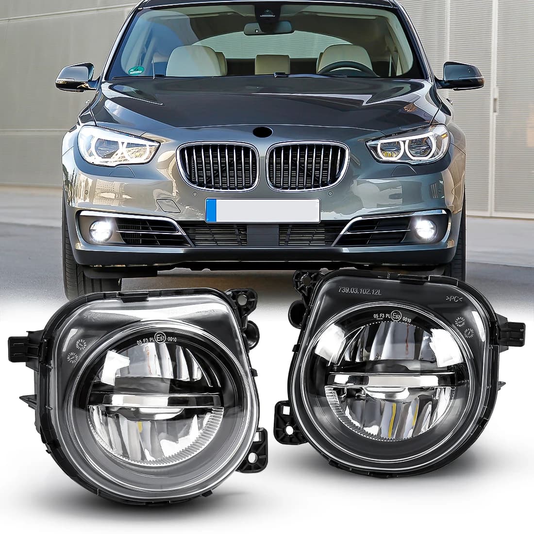 Auto Fendinebbia For BMW Series 5 F07 F10 F11 F18 LCI 528i 535i 550i 2013 2015 2016 Faro Anteriore 63177311293 63177311294 12V