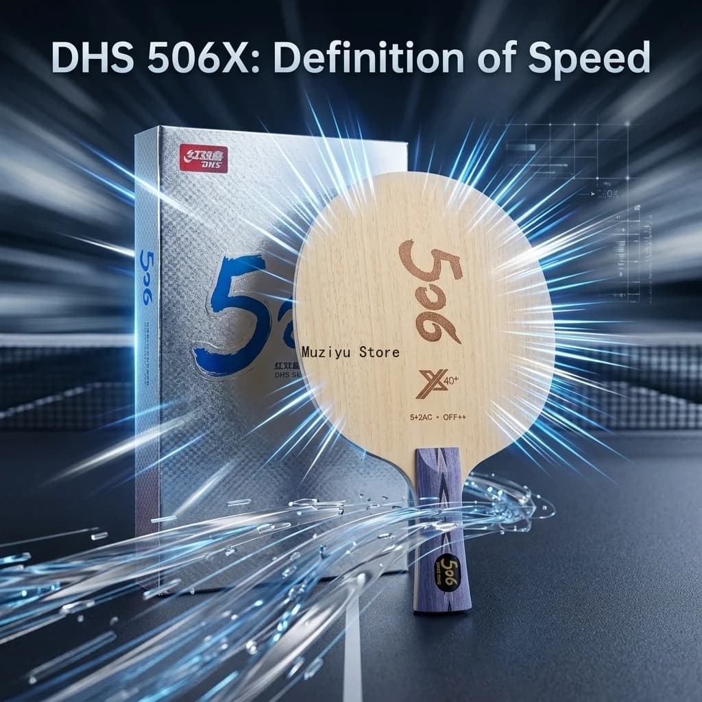 DHS TG 506X Table Tennis Blade Arylate Carbon ALC Racket Original DHS Skyline 506 X Ping Pong Bat Paddle