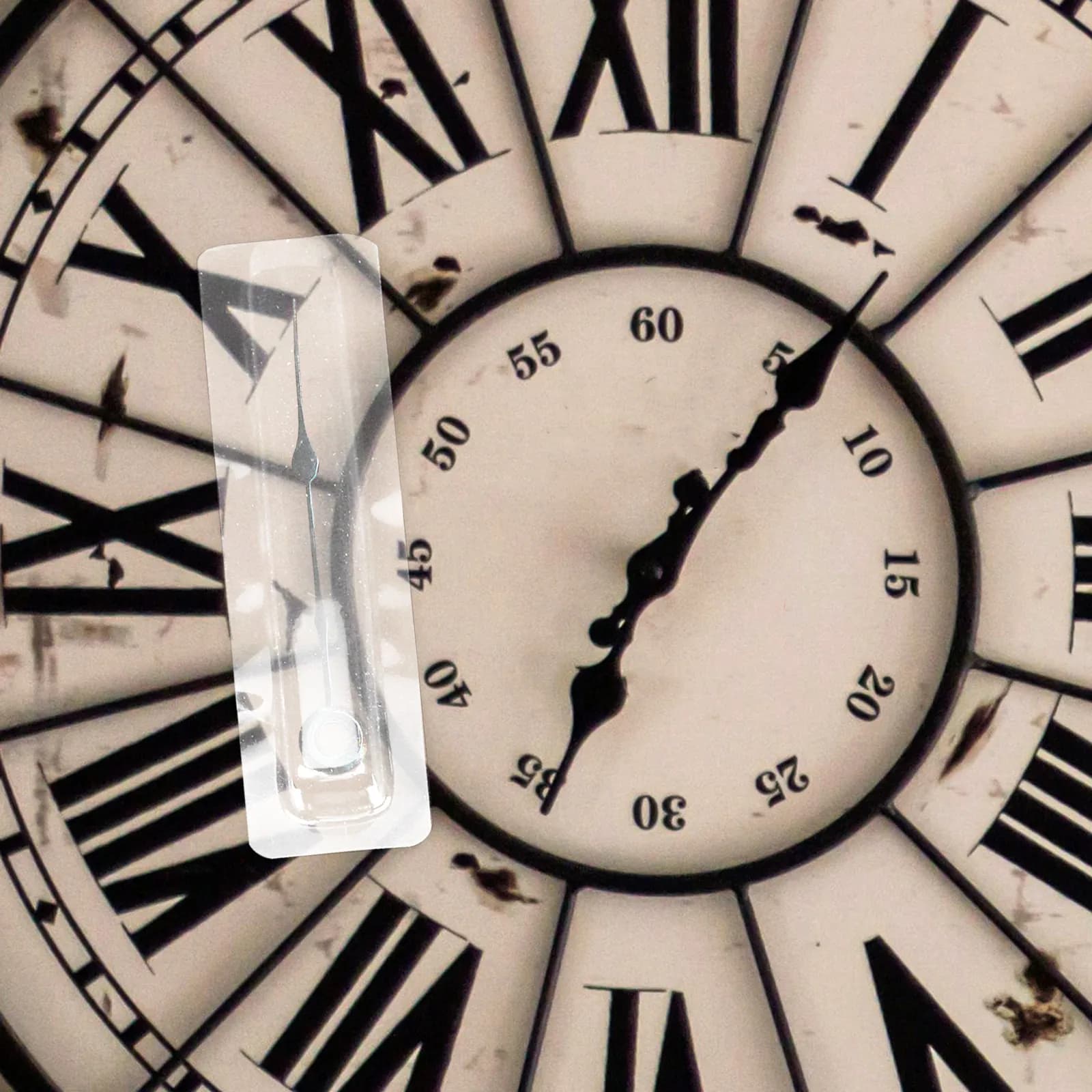 Scatola di protezione per puntatori dell'orologio da 20 pezzi, accessorio protettivo in plastica robusta anti-collisione per puntatori dell'orologio da parete