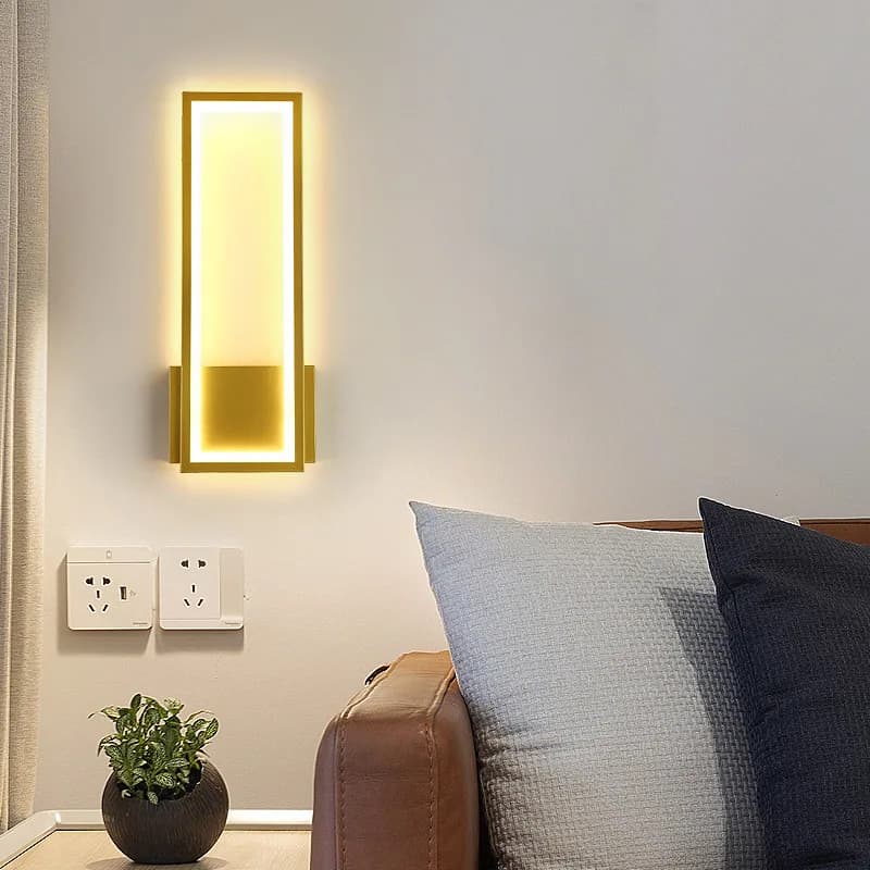 Bedside Table LED Lamp, Interior Wall Lamp, Home Decoration, Bedroom, Stairs, Living Room, Corridor