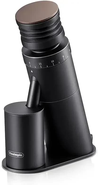 Coffee Grinder, Gen 4, Single Dose Burr Coffee Grinders with Magnetic Dosing Cup, Electric Coffee Bean Grinder with Anti-Static