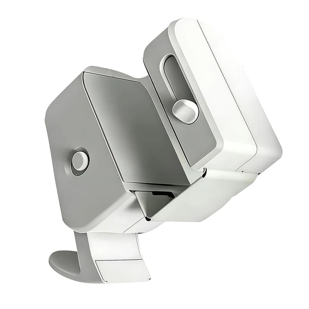 Childproof Safety Door Hook for Interior Doors Compatible with Circular Knobs and Lever Handles PVC Safety Lock for Toddlers