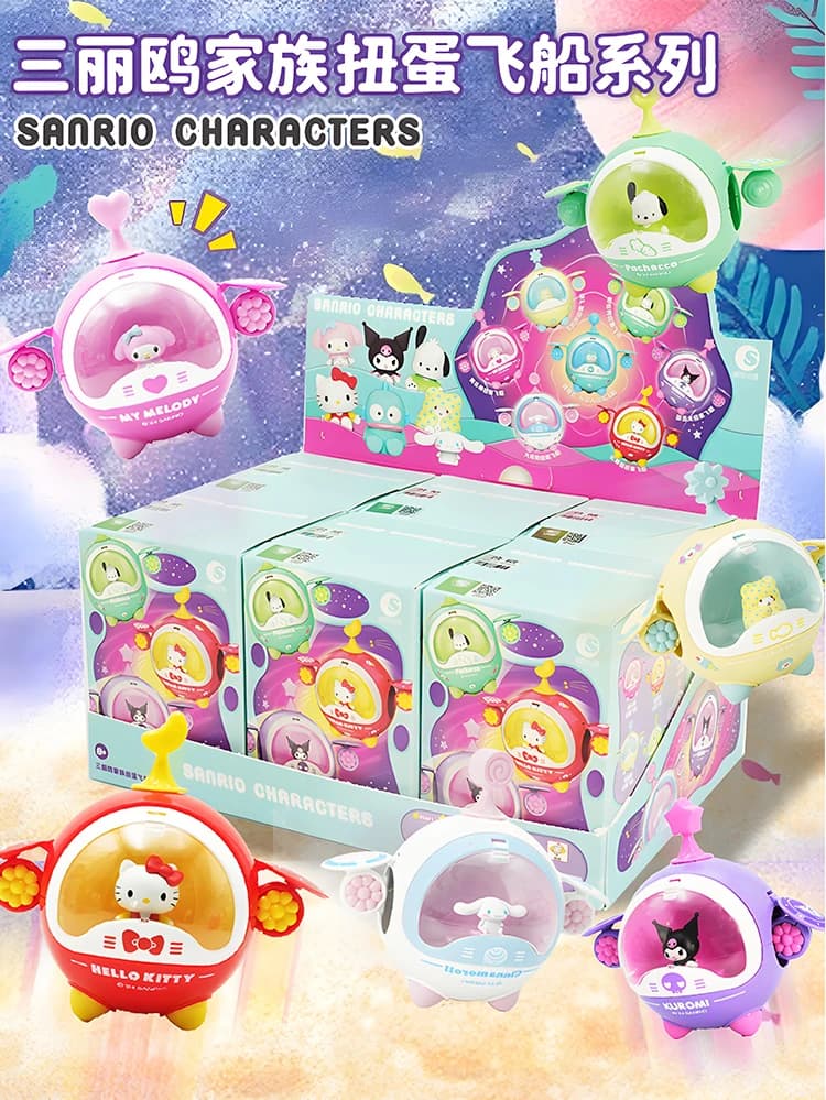 Personaggi Sanrio Figura Hangyodon Hello Kitty My Melody kuromi Anime classico ‌ Immagine del fumetto Action Figure Toy Regalo per bambini