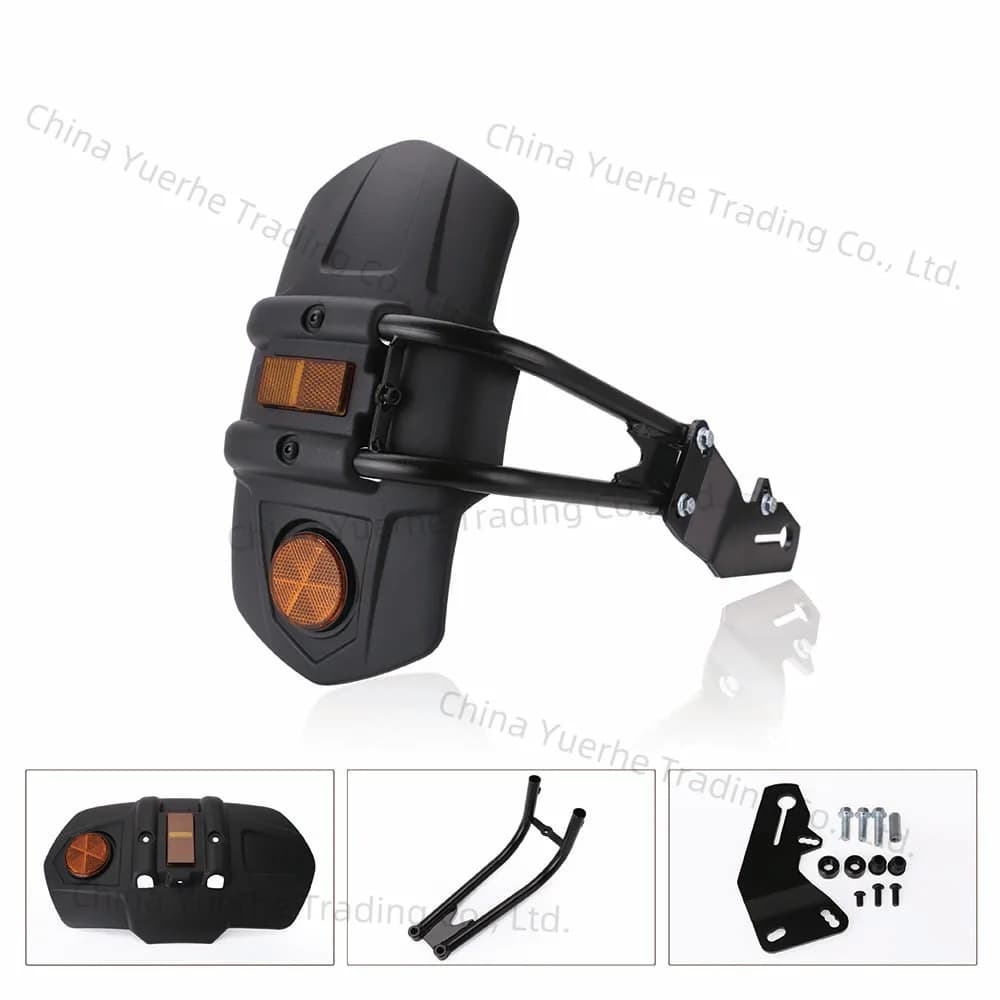 Motocicletta elettrica parafango per veicoli elettrici moto generale staffa per piastrelle di fango accessori per piastrelle di fango posteriori per veicoli elettrici