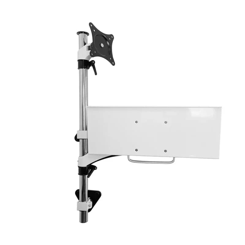 Miglior supporto per monitor LCD in lega di alluminio e postazione di lavoro con supporto per tastiera