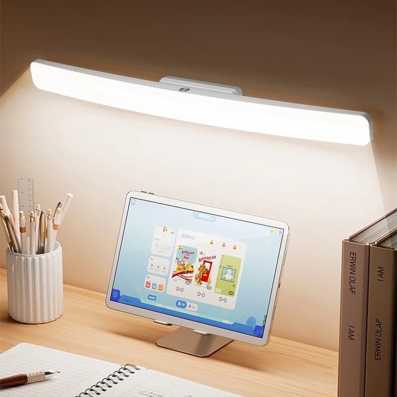 Lampada da scrivania pop Lampada da tavolo magnetica sospesa Led USB ricaricabile con regolazione continua dell'armadio Armadio Luce notturna