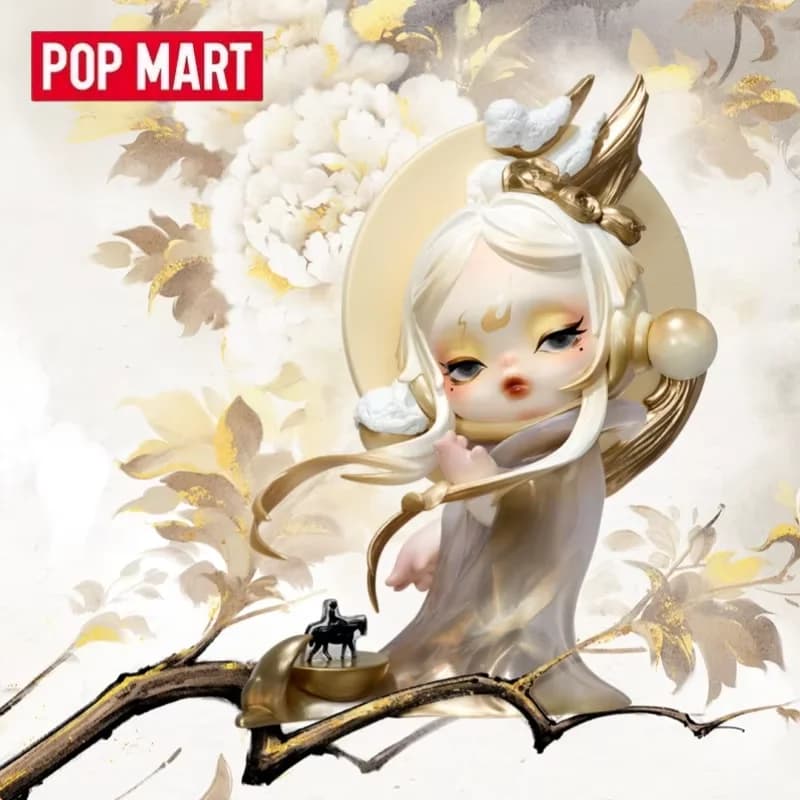 POPMART The Golden Gallop Series Scatola cieca originale Scatola misteriosa a sorpresa Simpatico anime Action Figure Ornamenti Figurine