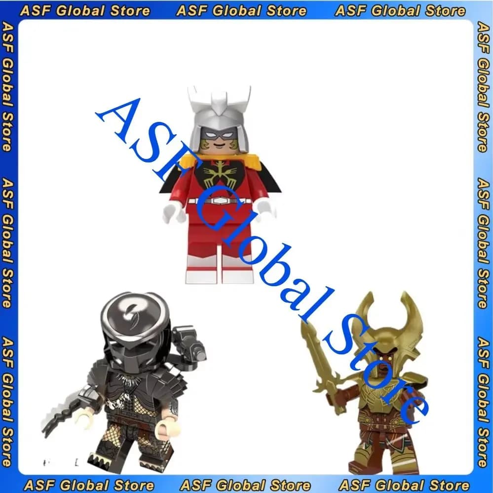 4.5cm Predator Anime Figure Perimeter Model Cute Statue Desktop Decoration Ornaments Puzzle Birthday Gift Toys