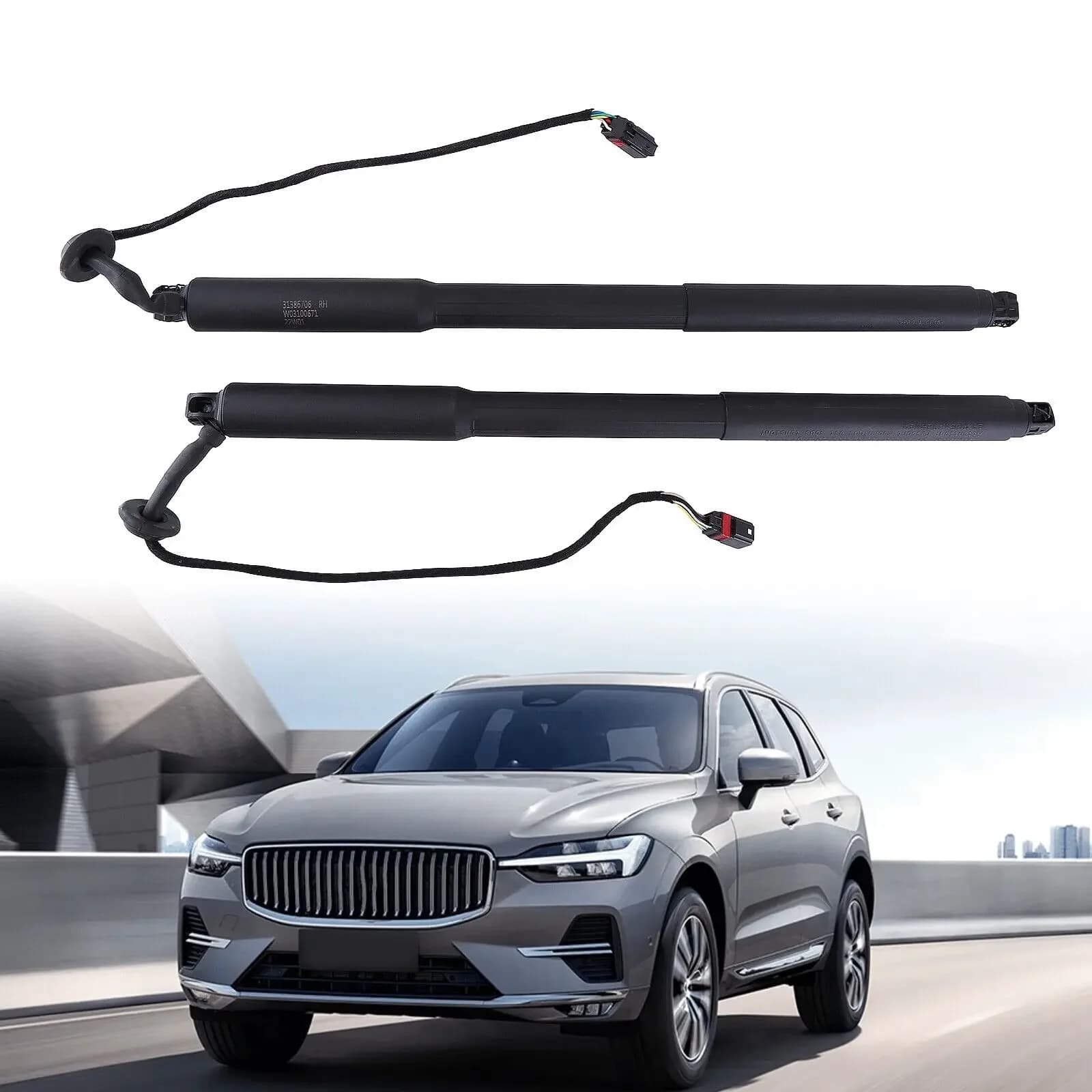 31386705 31386706 For Volvo XC60 156 T6 T5 2009 2010-2015 Power Hatch Lift Support Electric Rear Gas Spring Boot Flap Lid Strut
