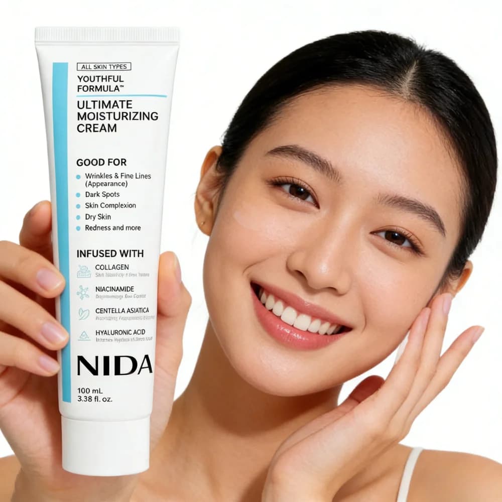 Collagen Hydrating Cream for Skin Repair, Whitening and Anti-Rroasting, Korean Skin Care Essence