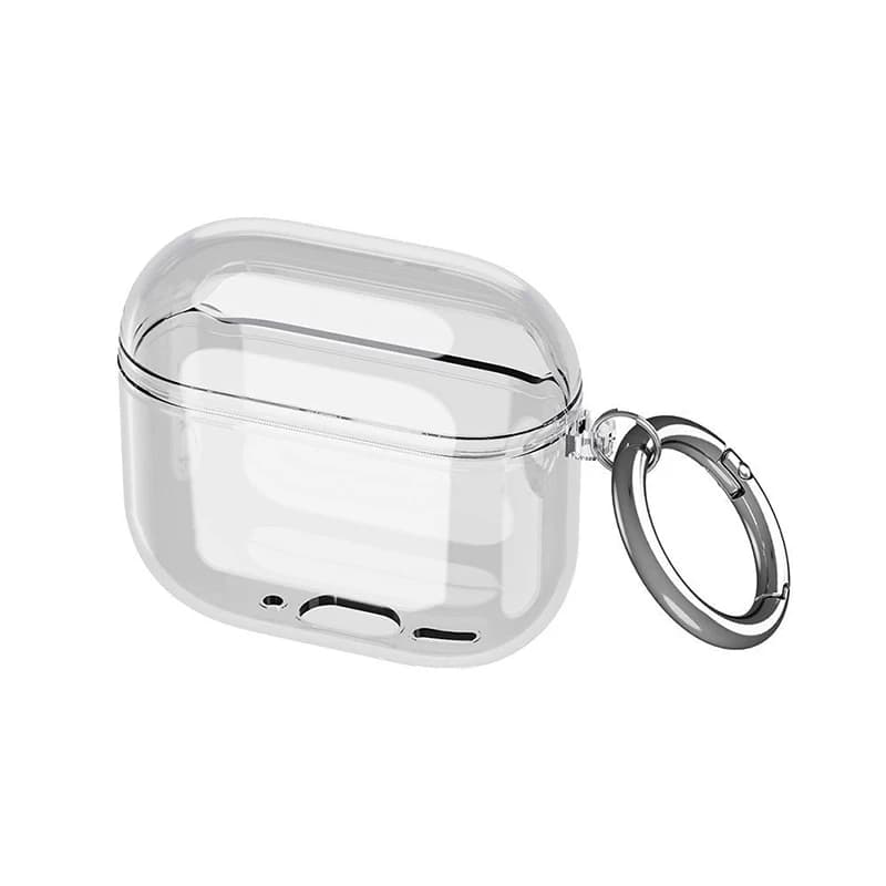Clear Case For Apple AirPods 4th generation Transparent Soft TPU Wirelsss Headphone Protective Cover For AirPods 4 Earbuds Shell
