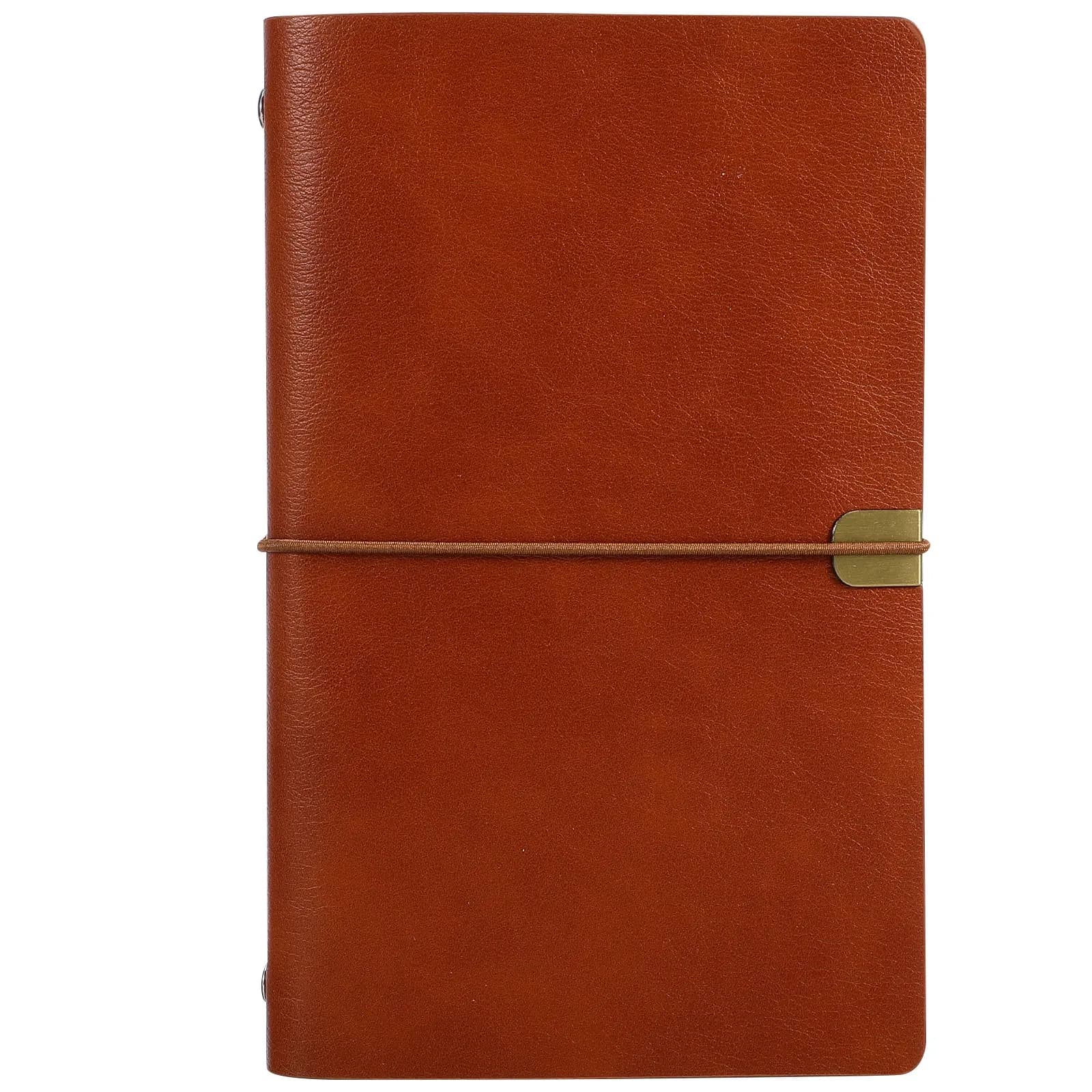 Taccuino in PU con Copertina Morbida e Cinturino, Blocco Note Portatile A6 per Affari, Diario di Viaggio, Piccolo Planner per Studenti