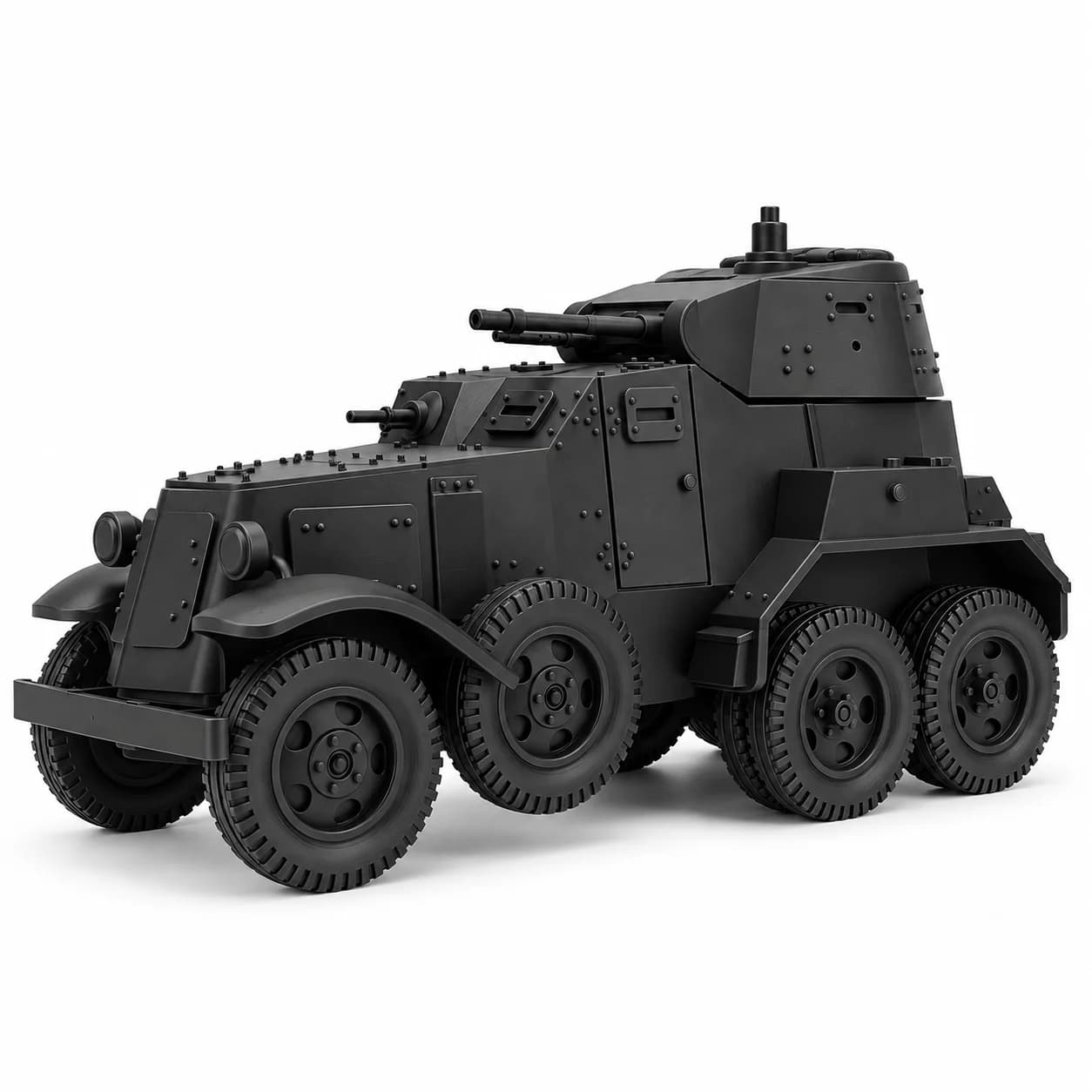 SSMODEL 1/72 1/144 Multi Scale Beutespahwagen BA-10M mit 2cm KwK 30 L55 Resin Model Kit TSS0768