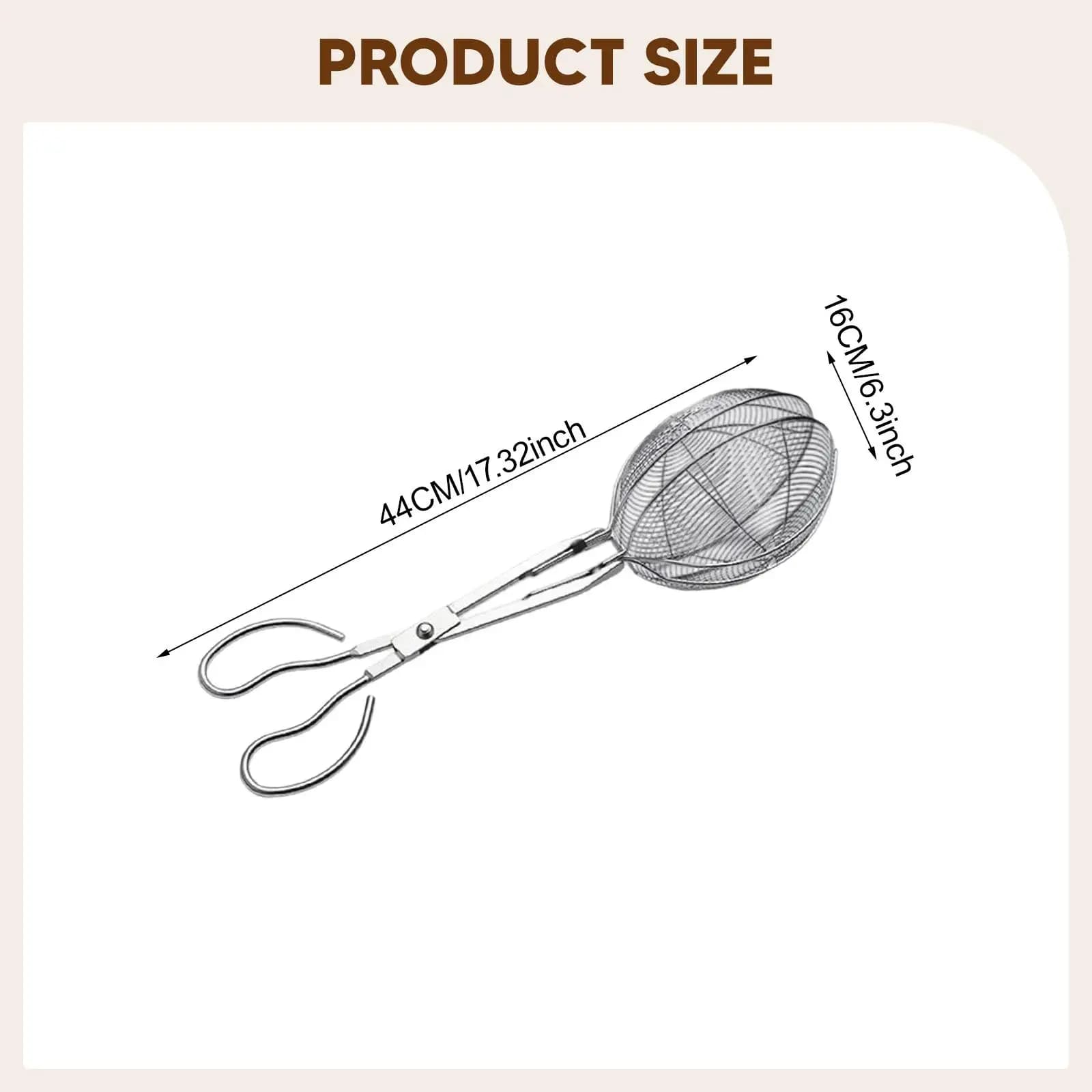 Lightweight Fish Clamp Stainless Steel Fishing Gripper Ergonomic Net Tool for Freshwater and Sea Equipment