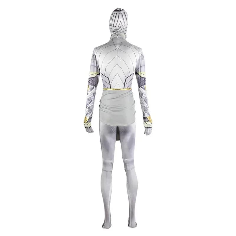 ♥ 2026 New Halloween Moon and Knight Cosplay Costumes Jumpsuits Marc Spector Adult Uniform Suit With Hood Cape Head ★ Look at me