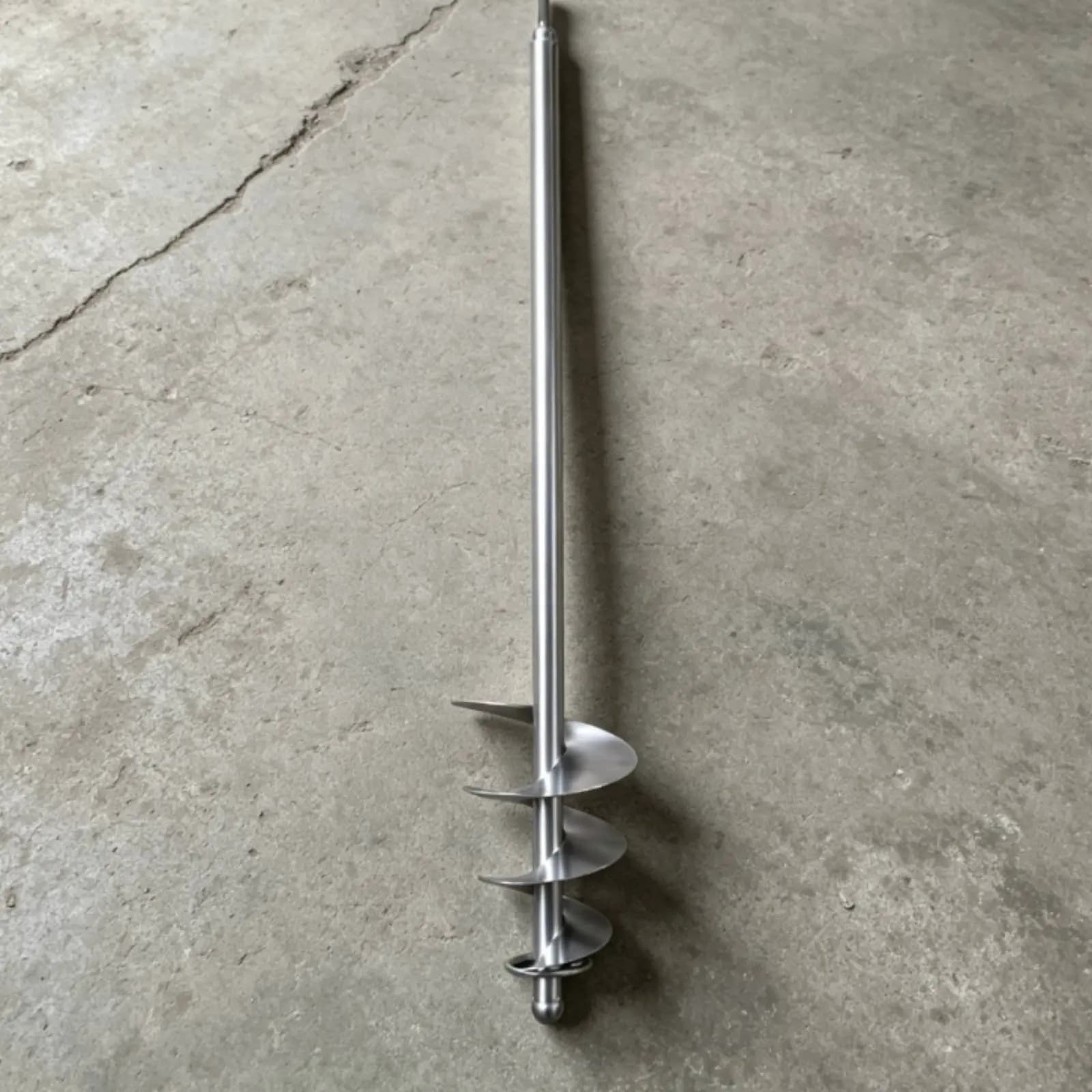 Asta di Miscelazione Elicoidale Extra Lunga, Accessorio per Miscelatore di Cemento, Paletta Miscelatrice per Vernici e Leganti Edili, Utensile Elettrico Versatile