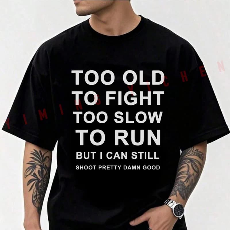 2026 Cotton Casual T-shirtCreative Slogan Printed Motorcycle Tshirt Mens Summer Cycling Sportswear Tops Tee