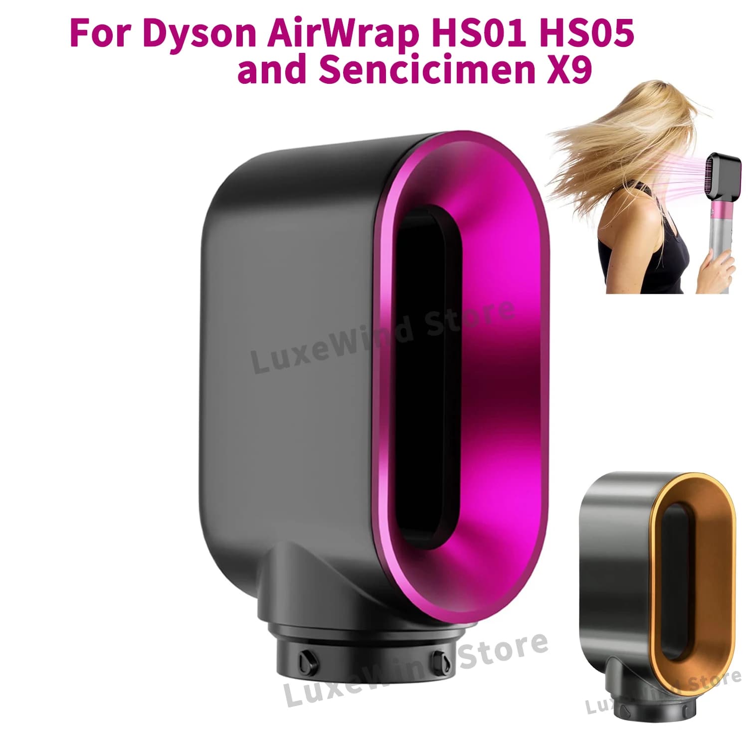 Modeling nozzle for hair curler for Dyson Airwrap HS01 HS05 Hair dryer Ugello pre-styling Hair curler Accessories Hair nozzle
