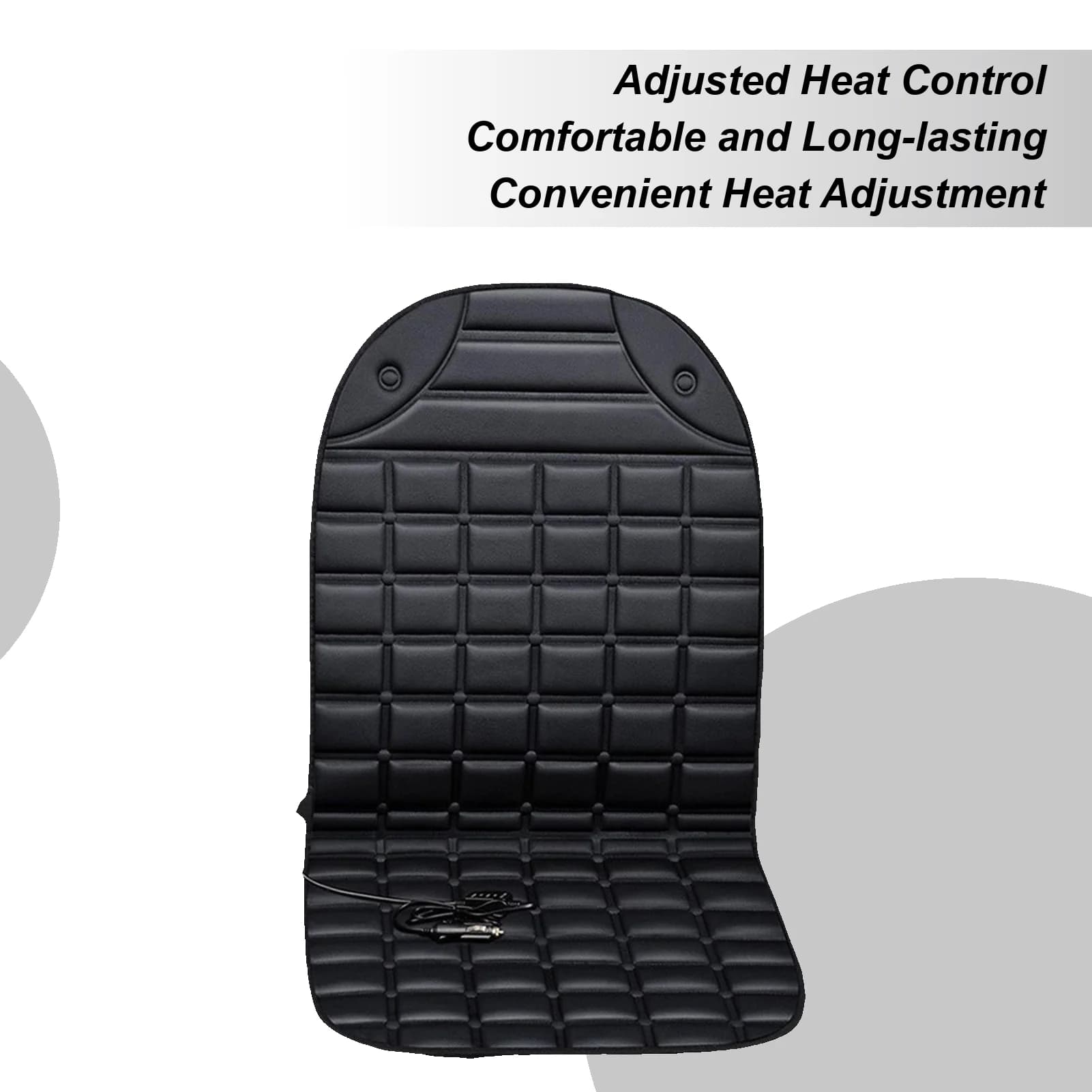 12V Car Warm Covers Winter Supplies for Car Seat Heating Pads Truck SUV RV Driver Travelers Winter