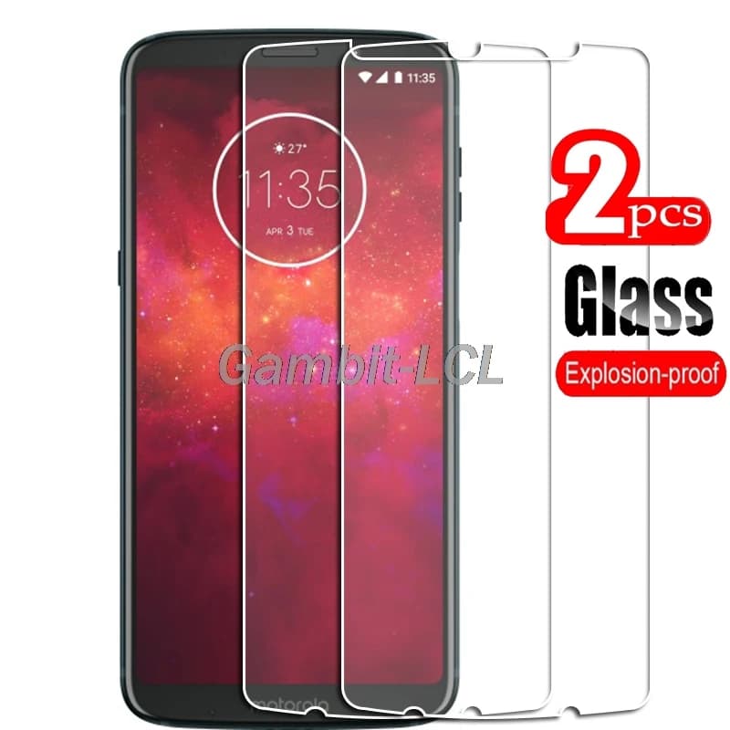 Per Motorola Moto Z3 Play Protezione in vetro temperato SU XT1929 6NCH Pellicola proteggi schermo per smartphone