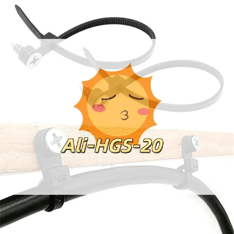 Fascette per cavi riutilizzabili con montaggio a vite da 100 pezzi, cinghie in nylon autobloccanti per una gestione sicura dei cavi negli armadi e uffici