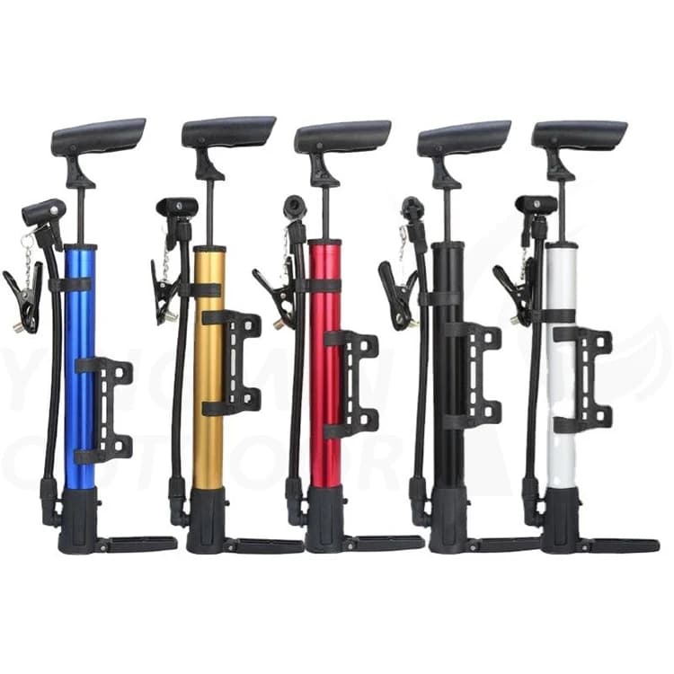 Accessori per biciclette Pompa per bici Mini pompa ad aria manuale Pompa ad aria per bici con strumento multifunzionale