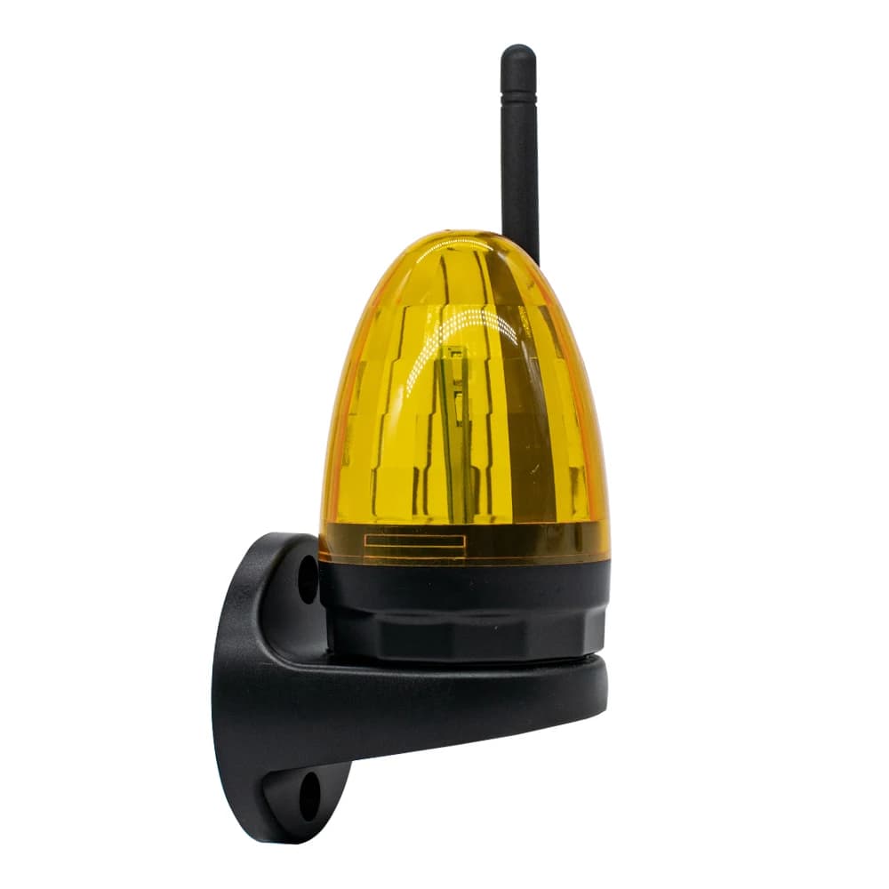 Luce di avviso aperta per porta del garage Avvertimento flash luminoso Faro stroboscopico Lampada di sicurezza impermeabile wireless per magazzino Vialetto sicuro