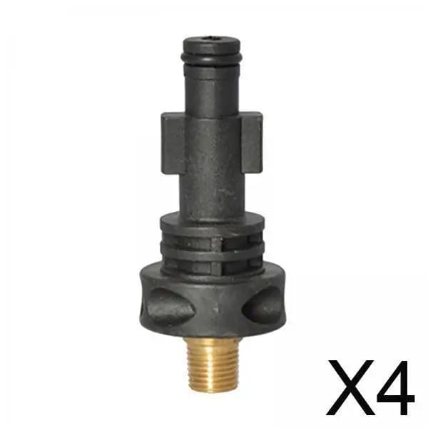 Kit adattatore a connessione rapida per idropulitrice Generatore di schiuma Connettore per tubo da giardino in rame per apparecchiature di pulizia ad alta pressione