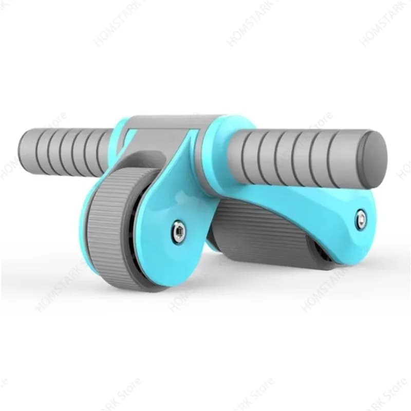 New Foldable ABS Ab Roller Wheel Dual‑Wheel For Men Women Core Muscle Training Home Gym Fitness Equipment