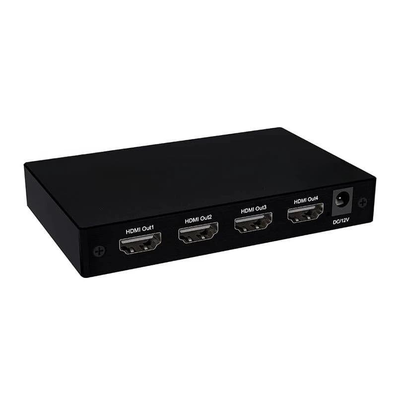 Notebook a quattro schermi, splitter per docking station 1 computer collegato a 4 monitor