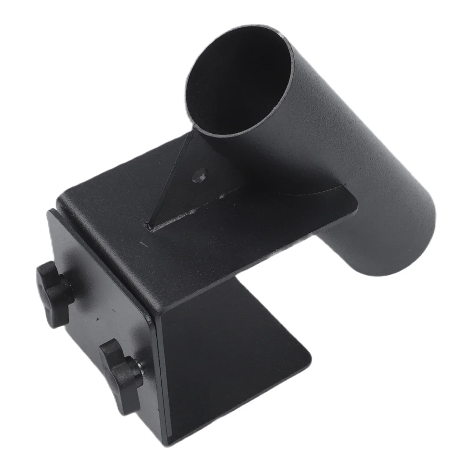 Adjustable metal ice fishing rod clamp suitable for sleigh width 1 5 3 26 inch portable barrel bracket for hand fishing