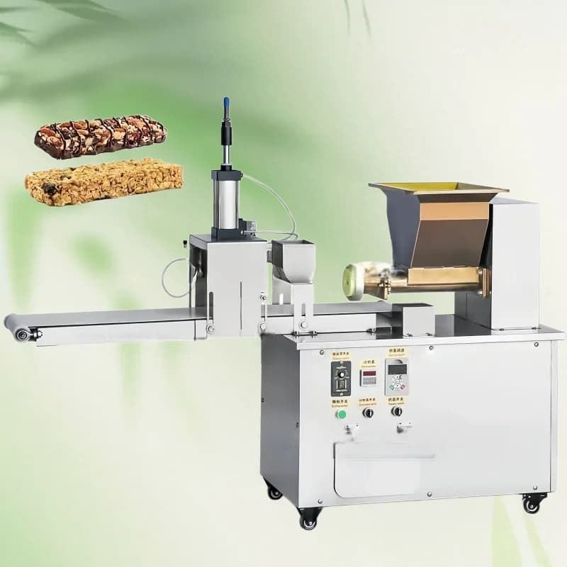 Piccola Pressa Automatica per Barrette Proteiche, Macchina per la Produzione di Youtiao, Chapatti e Bastoncini di Pane Fritto