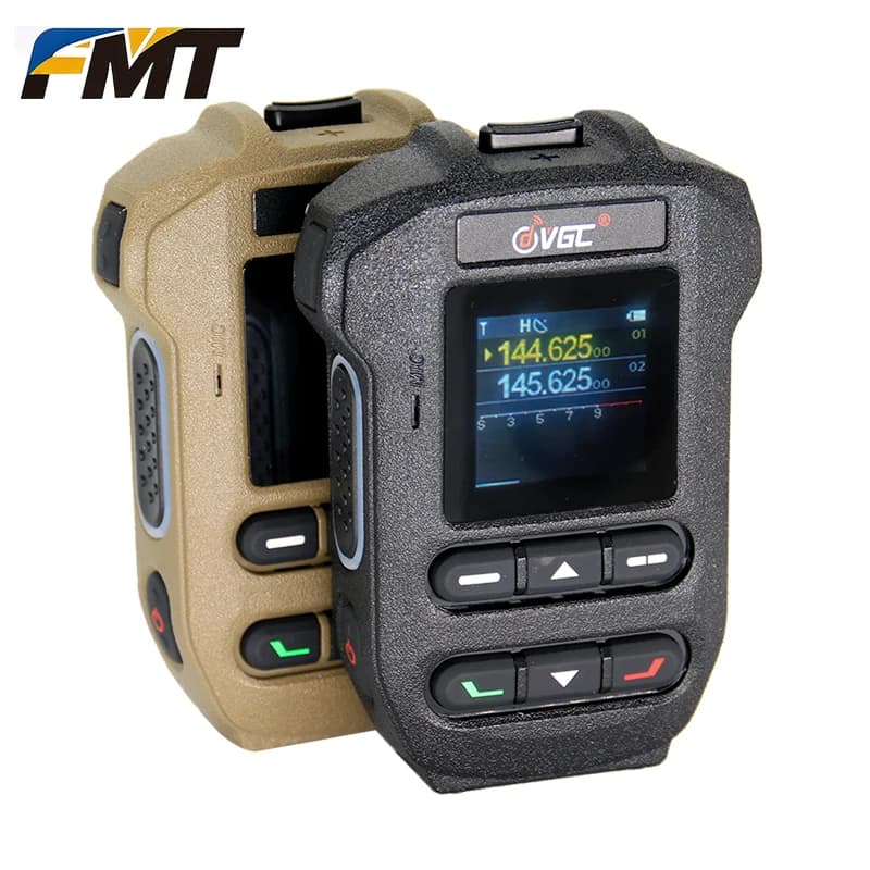 Microfono da spalla FMT .BHM88 per walkie-talkie VR-N7600/N7500/N76, microfono palmare BHM-88 wireless Bluetooth con display