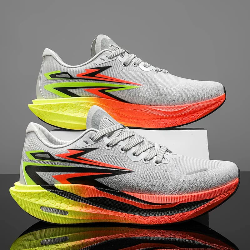 Scarpe da corsa Carbon Board da uomo, scarpe da maratona professionali da donna, scarpe da corsa leggere e traspiranti in rete, scarpe sportive unisex