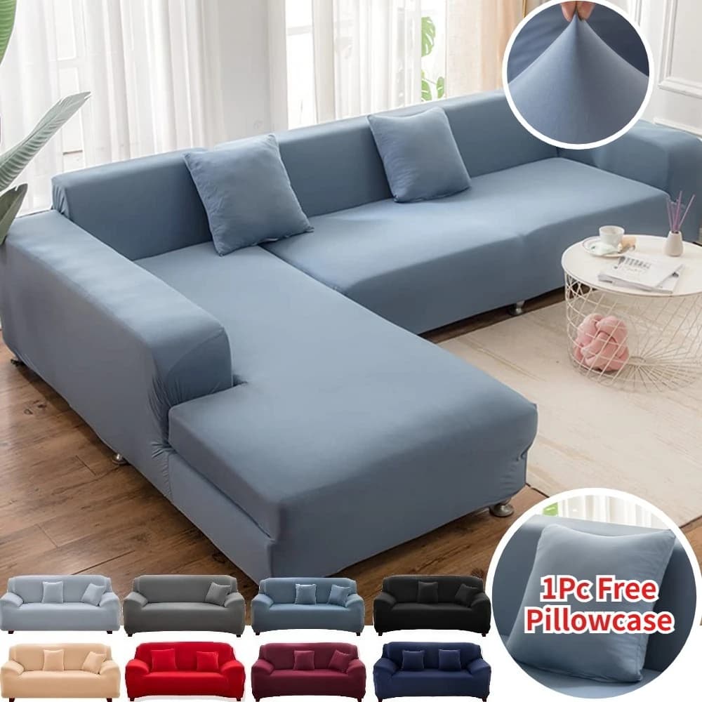 Stretch Sofa Cover Sofa Slipcover Elastic Minimalism Style Chair Loveseat Couch Settee Sofa Covers Universal Furniture Protector