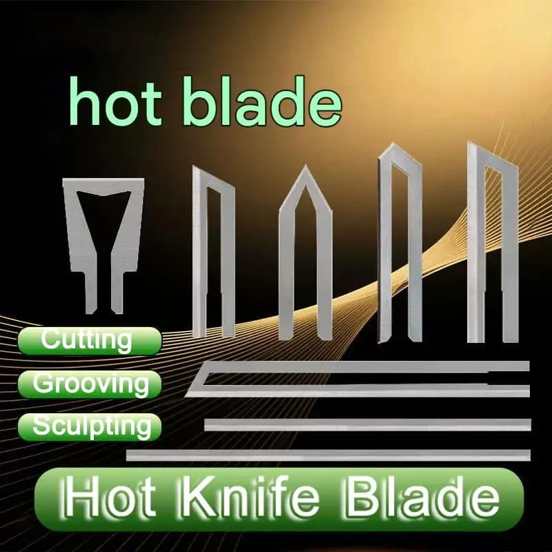 Electric Foam Cutter Hot Knife Blade Polystyrene Styrofoam Cutting Machine Blade Fabric Rope Cutter Blade Thermal Knife Blade