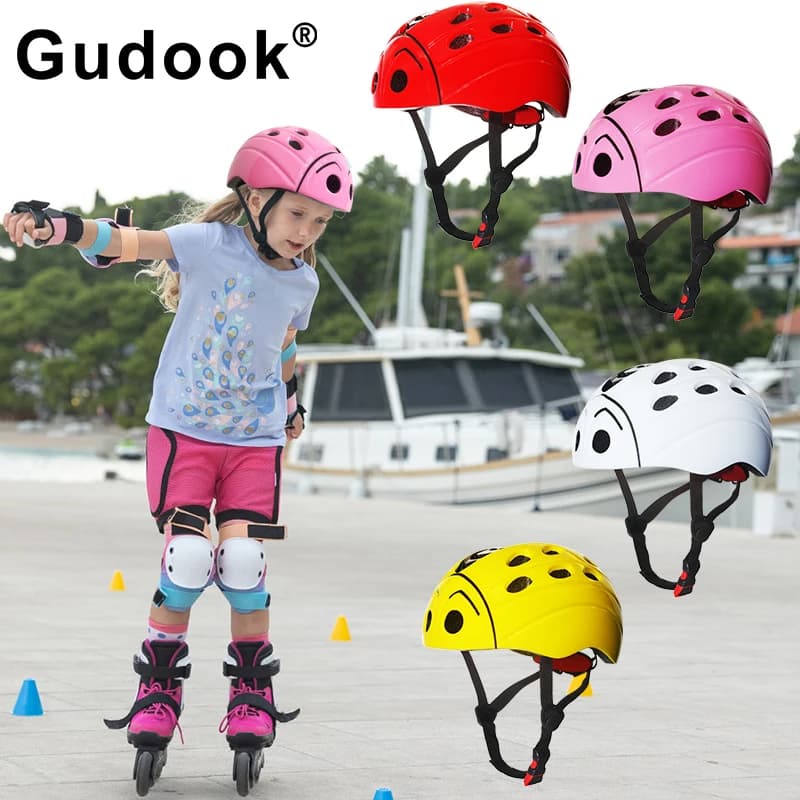 Children's Bicycle Helmet Children 2 years old and Girls Kids Multi Sport Adjustable for Scooter Bicycle Skateboard Cycling