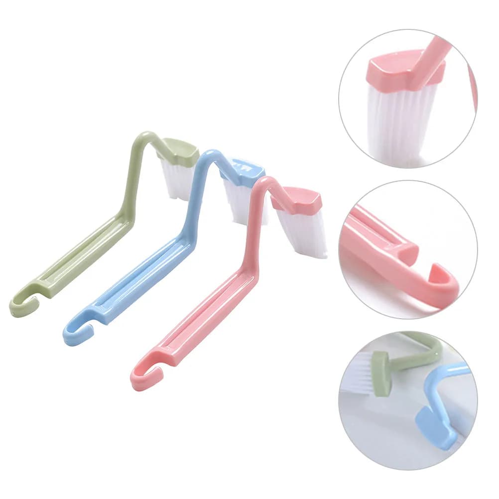 Set di 10 Spazzole per WC in Plastica, Spazzola Curva per Pulizia del Bagno, Rimuovi Macchie Ostinate, Strumento per Pulizie Domestiche