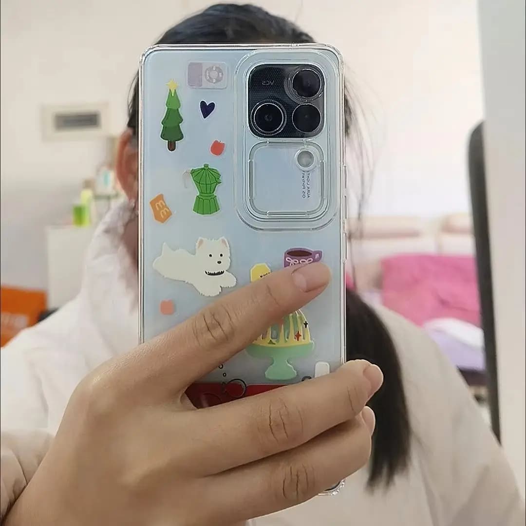 INS Korean Jelly Stickers Cute Sketches Handbooks Cutting Book Stickers Diary Stickers Phone Case DIY Decal Waterproof