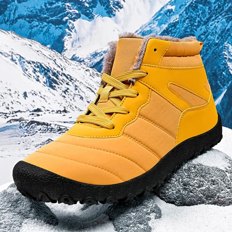 Winter Boots Women Ankle Boots Running Sports Warm Plush Shoes Sneakers Flats Lace Up Short Botas Mujer Couple Height Increasing