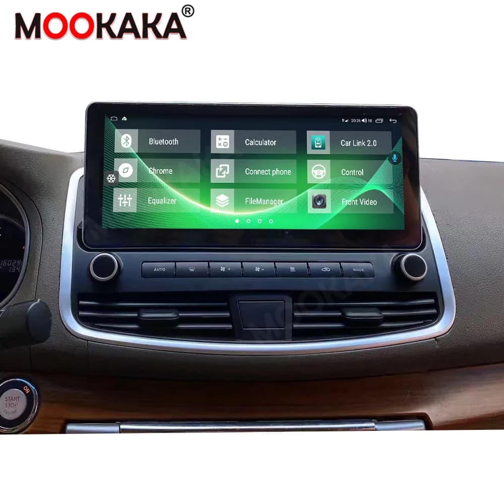 12.3 Inch For Nissan Teana 2008 Blu-ray Car Radio In-dash Player Touchscreen Multimedia GPS Navigation In-car Entertainment