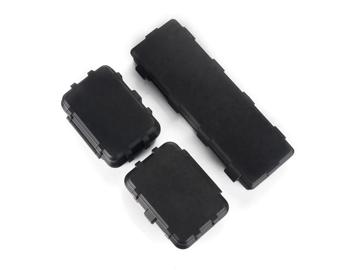 Scale Roof Luggage Box Set Decor Mood Parts For RGT EX86160 1/10 LC79 RC Crawler Simulation Upgrade Accessories